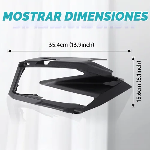 Vista 8 de Cubierta de luz trasera izquierda compatible con Can-Am Maverick X3 2017-2026