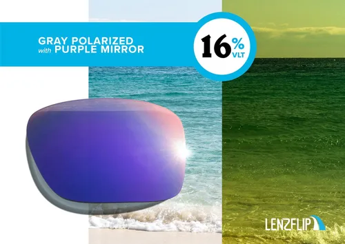 Vista 6 de Lentes de repuesto polarizadas compatibles con gafas de sol Oakley Quarter Jacket, fabricadas en Estados Unidos