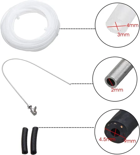 Vista 5 de Kit de clip de manguera de combustible para calentador de estacionamiento para Webasto Eberspacher Calentador de estacionamiento