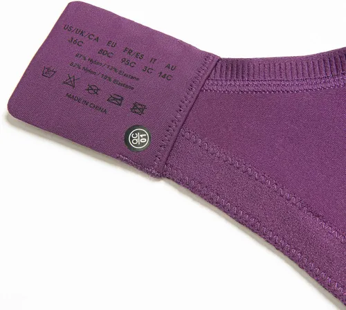 Vista 7 de Deyllo Women's Full Coverage Plus Size Comfort Minimizer Bra Wirefree Non Padded