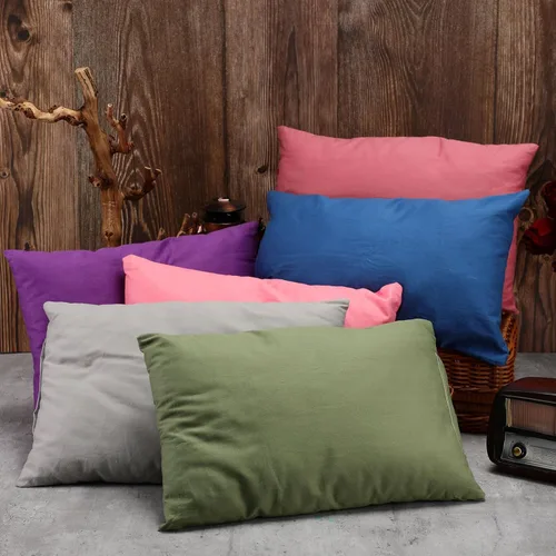 Vista 6 de Kigley Paquete de 12 mini almohadas para guardería de 9.1 x 13.8 pulgadas, almohada de viaje pequeña a granel suave y transpirable, almohada