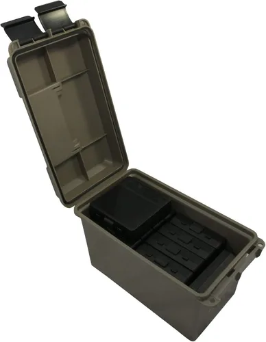 Vista 3 de MTM Case-Gard Caja de municiones 9mm Combo, 1000 rondas, Flat Dark Earth