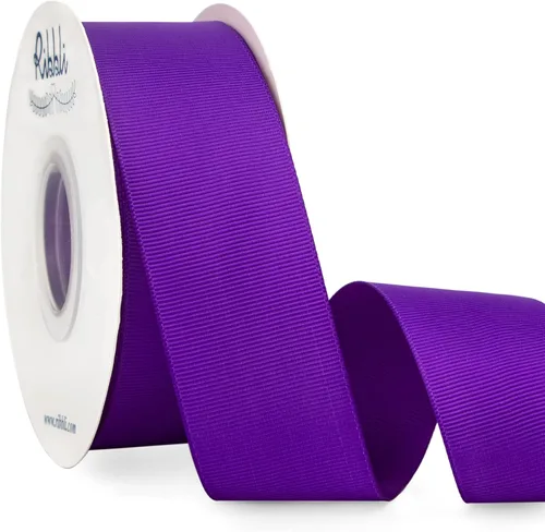 Vista 25 de Ribbli - Cinta de grogrén rosa perla, 1 pulgada x 25 yardas continuas, Uso para lazos DIY, accesorios para el cabello, envoltura de regalos
