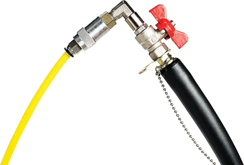 Vista 6 de JohnDow Industries JDI-20COMBO Evacuador combinado de líquidos y drenaje de aceite usado, autoevacuación, manguera de descarga reforzada de nailon