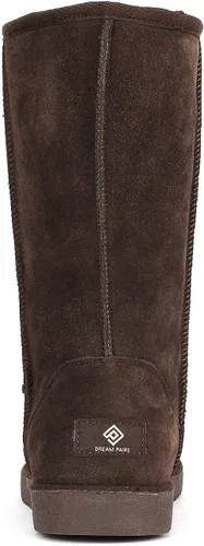 Vista 3 de DREAM PAIRS Botas de nieve de invierno de alta calidad para mujer, cálidas, cómodas, para exteriores, para mujer