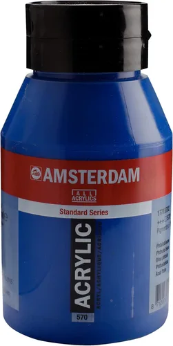 Vista 121 de Amsterdam Serie Estándar Tubo de Pintura Acrílica 120ml Azo Naranja 276 (17092762)
