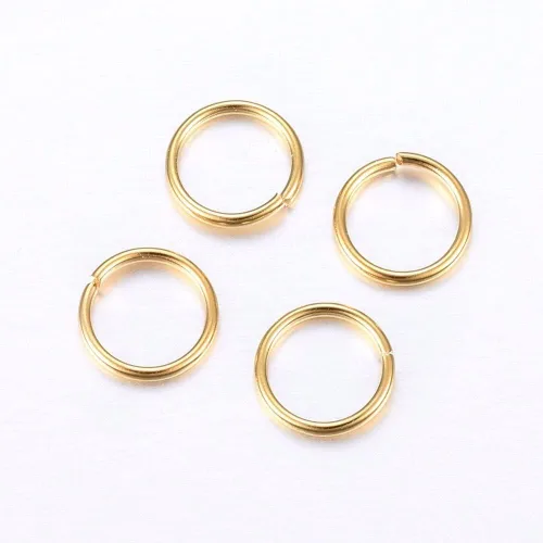 Vista 4 de HDSupplies 100 anillos de acero inoxidable 304 en tono negro, calibre 18 de 0.236 in (0.039 pulgadas de grosor)