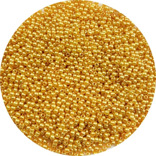 Vista 8 de 1800 cuentas de perlas de 0.157 pulgadas con agujero redondo suelto Luste Craft Beads para decoración del hogar, rellenos de jarrones, manualidades