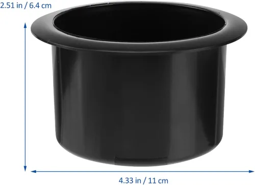 Vista 3 de Angoily Soporte para taza de sofá para sillas reclinables, resistente a derrames, de plástico, soporte de taza de repuesto para automóvil, caravana