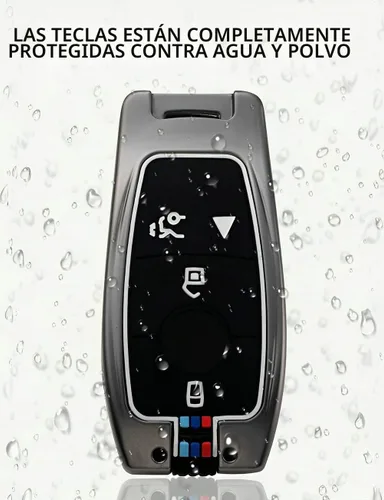 Vista 5 de Funda para llavero de Mercedes Benz Fit AMG C300 GLE GLA E350 Smart Key