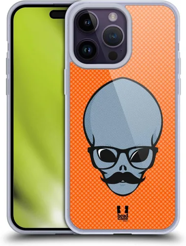 Vista 8 de Head Case Designs Cow Lift All About Aliens - Funda de gel [protección de grado militar] compatible con Apple iPhone 14 Pro Max y compatible