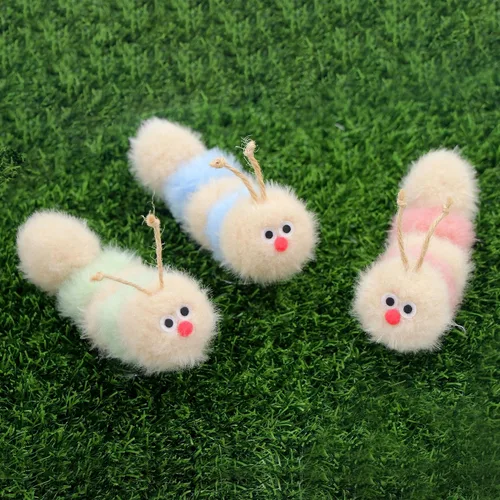 Vista 7 de Jumpaws Juguete Interactivo Natural de Hierba Gatera 3 PK, con Sonajero, Resistente a las Mordeduras, para Gatos de Interior de Todas las Edades