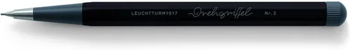Vista 17 de LEUCHTTURM1917 - Lápiz mecánico Drehgriffel - Lápiz de escritura recargable con plomo de grafito HB de 0.7 mm (albaricoque)