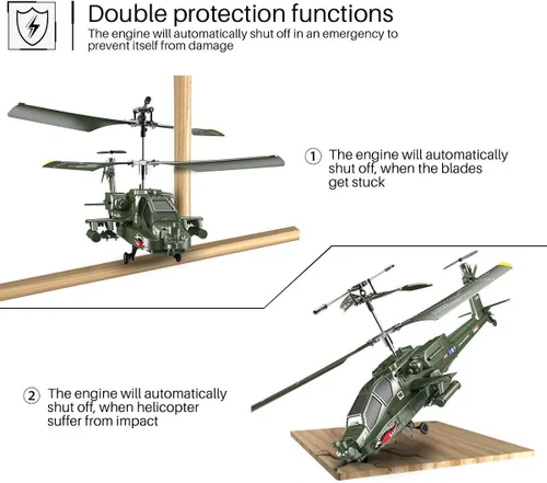 Vista 7 de Syma S109G 3.5 Channel RC Helicopter with Gyro Sold by TM USA