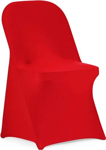 Vista 28 de Funda de silla Peomeise plegable, de elastano elástico para bodas, fiestas, banquetes, eventos