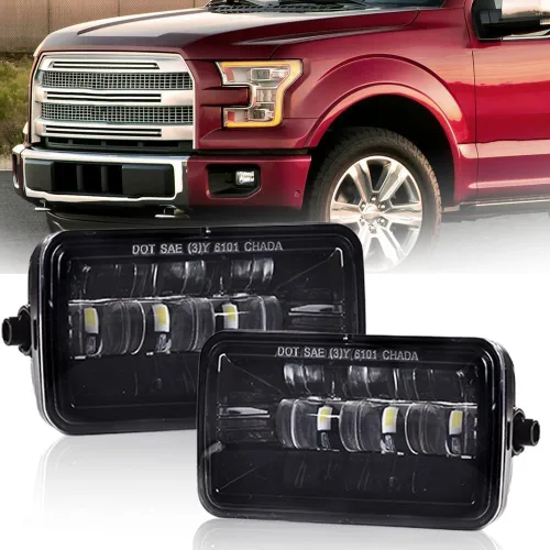 Vista 10 de PIT66 Luz antiniebla, compatible con Ford Mustang Cobra 2003-2004/Compatible con Ford Focus 2002-2004 (solo modelos SVT)/Compatible con Ford Escape