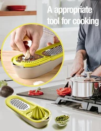 Vista 5 de Exprimidor de limón - Exprimidor de cítricos de naranja limón y naranja Exprimidor de lima multifuncional fácil de usar y limpiar