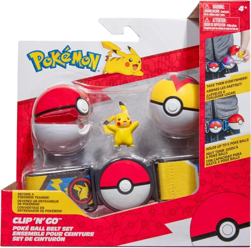 Vista 9 de Jazwares Pokemon Charmander Clip 'N' Go - Juego de cinturón - Figura de batalla Charmander de 2 pulgadas con clip 'N' Go Belt Plus Ultra