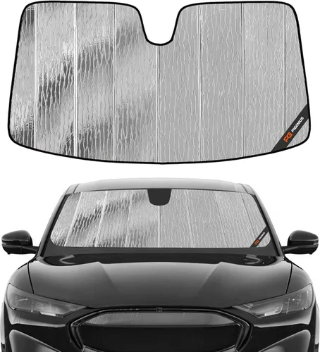 Vista 7 de Pigenius Parasol para parabrisas para Ford Mustang Mach-E 2021-2025 Parasol para ventana delantera - Protección
