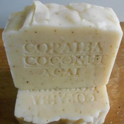 Vista 4 de Jabón brasileño de copaiba leche de coco orgánica