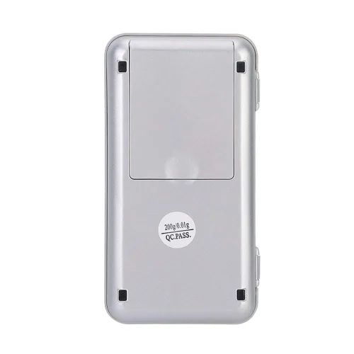 Vista 4 de Báscula digital de joyería, mini báscula electrónica de joyería en quilates, equilibrio de laboratorio, oro y plata, piedra de diamante, herramienta