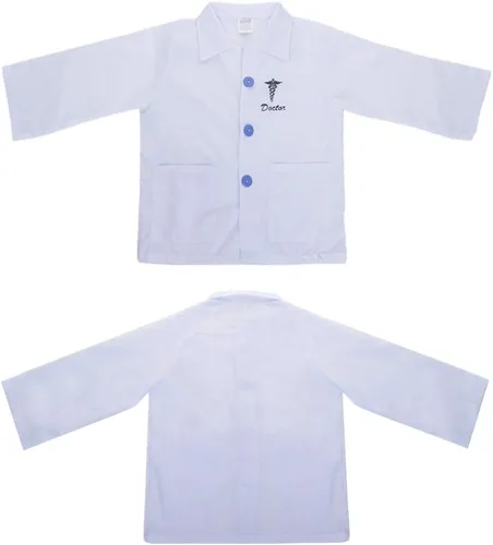 Vista 5 de TopTie Disfraz de Halloween para niños, disfraz de médico cirujano enfermera para niño y niña