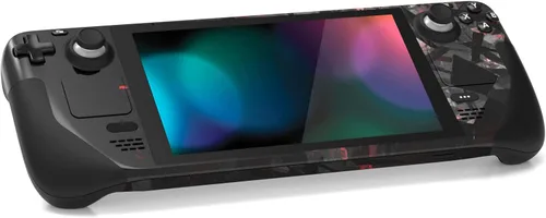 Vista 8 de PlayVital Juego completo de calcomanías protectoras para Steam Deck LCD, pegatinas personalizadas Cubierta de vinilo para Steam Deck OLED - Espacio