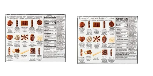 Vista 2 de Kirkland Galletas europeas exclusivas con chocolate belga, 49.4 onzas (paquete de 2)