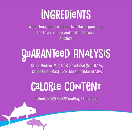 Vista 5 de Purina Friskies Lil' Lickables - Golosinas para gatos con pollo para lamer – 16 onzas (paquete de 32)