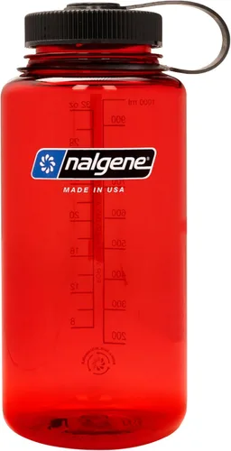 Vista 18 de Nalgene Sustain - Botella de agua de Tritan sin bisfenol A hecha con un 50 % de material derivado de restos de plástico, 32 fl oz, boca ancha