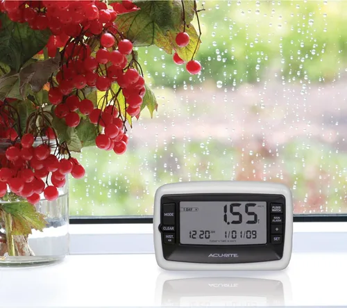 Vista 6 de AcuRite Paquete de estación meteorológica inalámbrica con medidor de lluvia (00634A3 + 00899)