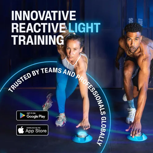 Vista 10 de Kit de Entrenamiento de Reacción BlazePod Pods Inteligentes para Velocidad, Agilidad y Ejercicios Cognitivos - Entrenamiento de Nivel Profesional