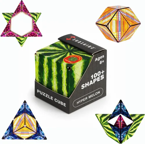 Vista 9 de Shashibo DODECA - Cubo magnético de rompecabezas, juguete para aliviar el Ártico