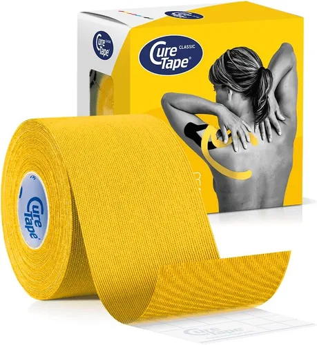 Vista 10 de CureTape Clásico Cinta de kinesiología para el dolor muscular y articular Cinta terapéutica elástica Cinta atlética impermeable Cinta médica