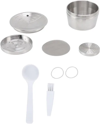 Vista 5 de Cápsulas de café reutilizables, cápsulas reutilizables del filtro de café del acero inoxidable para la máquina de café DG325