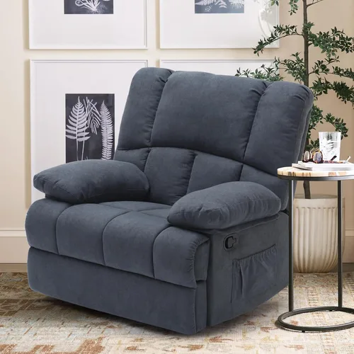 Stary Silla reclinable mecedora de gran tamaño para sala de estar para adultos