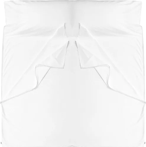 Vista 14 de Marca - GANNAFEE - Saco de dormir de algodón con cremallera - Sábana de viaje 100% algodón saco de dormir adulto - Saco de dormir de viaje