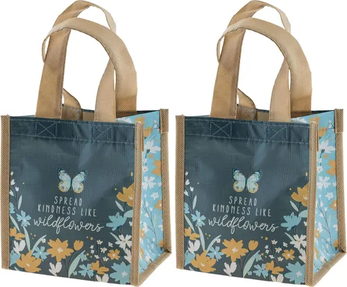 Vista 16 de Karma Regalos, bolsa de regalo pequeña reciclada mariposa