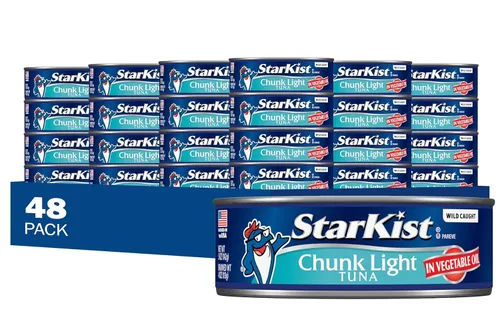 Vista 17 de Porciones ligeras StarKist de atún al natural, lata de 142 g (paquete de 4)