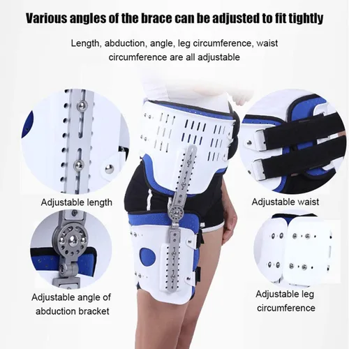 Vista 3 de Hip Stabiliser Support Brace, Support Wrap for Hip Muscles Pain Relief Orthosis Compression Brace, Hip Sprain Protection Orthosis Fixation Bracket