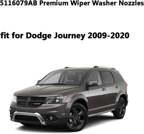 Vista 3 de 5116079AB - Boquillas de limpiaparabrisas prémium aptas para Dodge Journey 2009-2020, Avenger 08-11 para Chrysler PT Cruiser 01-10, 200/Sebring