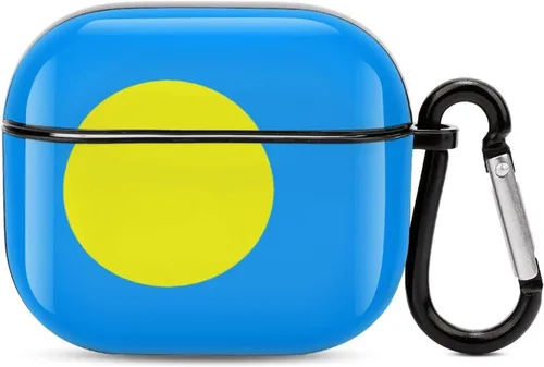 Vista 14 de Funda protectora con Bluetooth de cuerpo completo de la bandera rumana para AirPods 3, funda con llavero impreso completo
