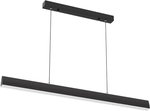 Vista 25 de Lámparas colgantes lineales LED de 47 pulgadas, luz de mesa de billar regulable de 25 W con control remoto, luces modernas de isla para cocina