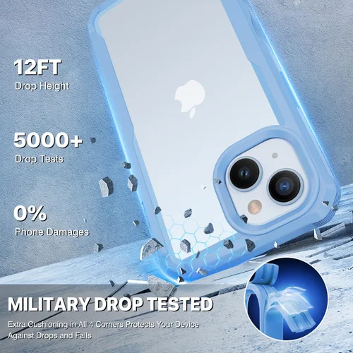 Vista 90 de CENHUFO Funda de privacidad para iPhone 11 Pro, funda de cuerpo completo con protector de pantalla de privacidad de vidrio templado 9H integrado