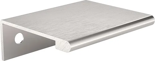 Vista 38 de Richelieu Hardware BP98982510 Lincoln Collection 1 pulgada (25 mm) de centro a centro Manija de tirador de borde de gabinete y cajón de aluminio