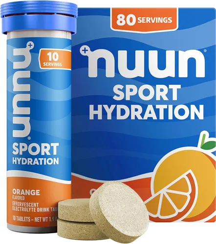 Vista 35 de Nuun Sport - Tabletas de electrolitos para una hidratación proactiva, ponche de frutas, paquete de 8 (80 porciones)