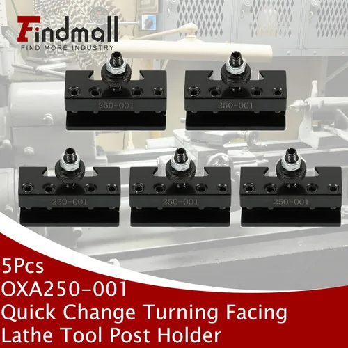 Vista 4 de findmall OXA 1 Soporte de poste de herramienta de torno de cambio rápido y orientación 250-001 apto para torno