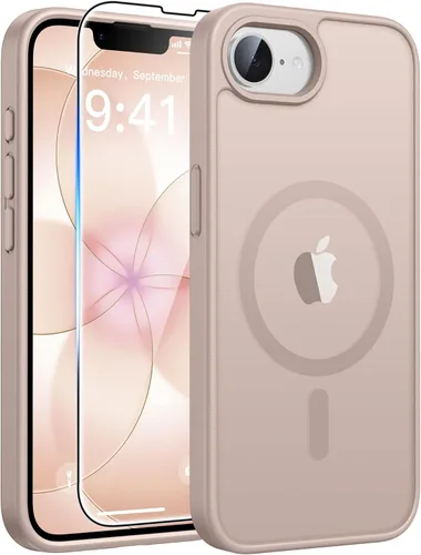 Vista 151 de FNTCASE Funda para iPhone Air: [Compatible con Magsafe] Fundas translúcidas mate con [protección completa de la cámara] [protector de pantalla]