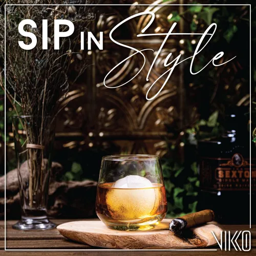 Vista 3 de Vikko Juego de 6 vasos de whisky Old Fashioned de 11.75 onzas, vasos de whisky escocés de alta calidad, aptos para lavavajillas