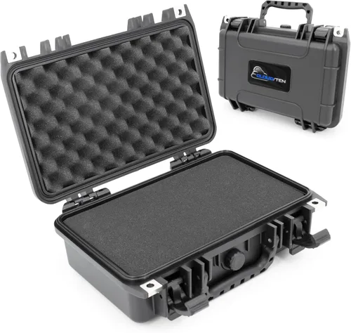 Vista 13 de Cloudten 9 inch Airtight Case with Impact Absorbing Customizable Foam, Includes Case Only